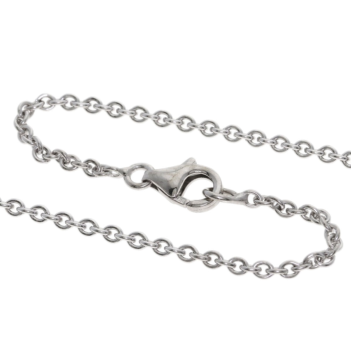 CARTIER Baby love Necklace K18 White Gold Ladies [Used]