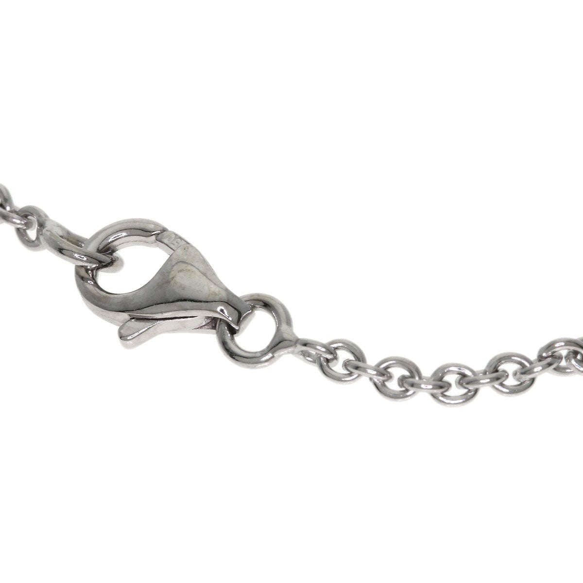 CARTIER Baby love Necklace K18 White Gold Ladies [Used]