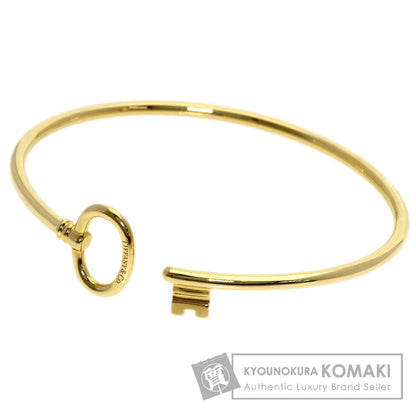 TIFFANY&Co. Oval key Bracelet K18 Yellow Gold Ladies [Used]