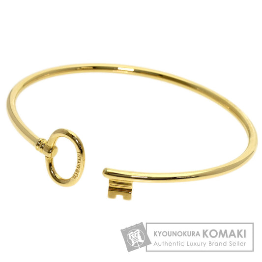 TIFFANY&Co. Oval key Bracelet K18 Yellow Gold Ladies [Used]