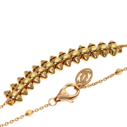 CARTIER Clash de Cartier Small Necklace K18 Pink Gold Ladies [Used]