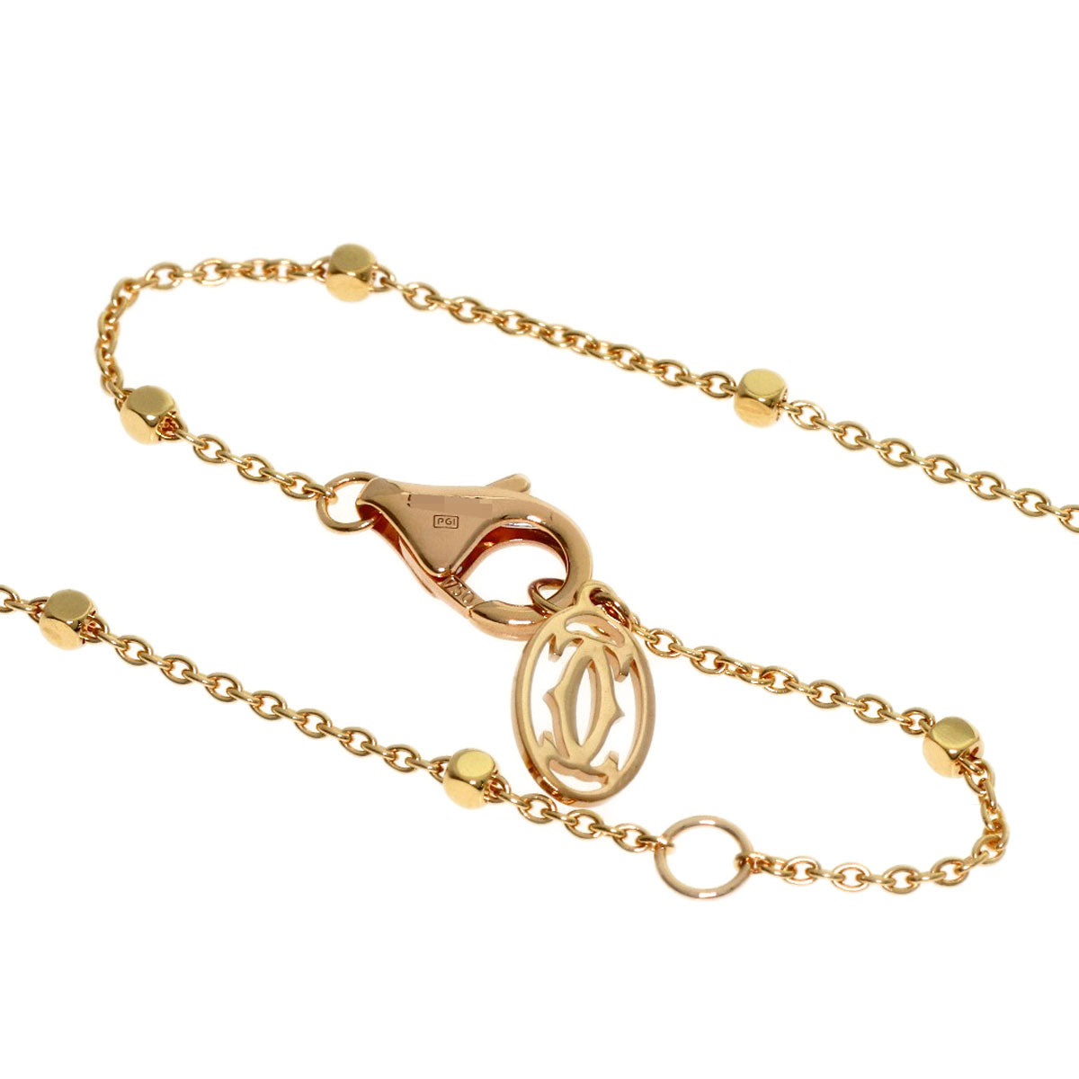 CARTIER Clash de Cartier Small Necklace K18 Pink Gold Ladies [Used]