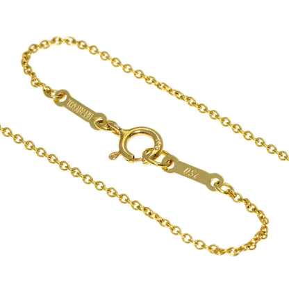TIFFANY&Co. Open heart Necklace K18 Yellow Gold Ladies [Used]