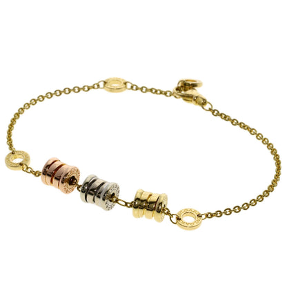 BVLGARI B.zero1 element Bracelet K18 Yellow Gold K18 White GoldLadies [Used]