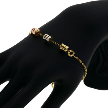 BVLGARI B.zero1 element Bracelet K18 Yellow Gold K18 White GoldLadies [Used]