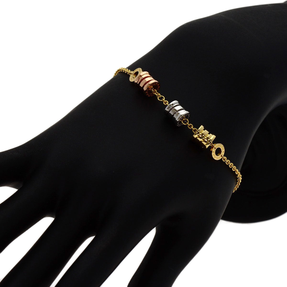 BVLGARI B.zero1 element Bracelet K18 Yellow Gold K18 White GoldLadies [Used]