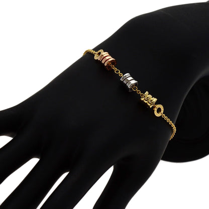 BVLGARI B.zero1 element Bracelet K18 Yellow Gold K18 White GoldLadies [Used]