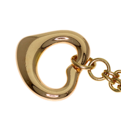 TIFFANY&Co. Open heart Bracelet K18 Pink Gold Ladies [Used]