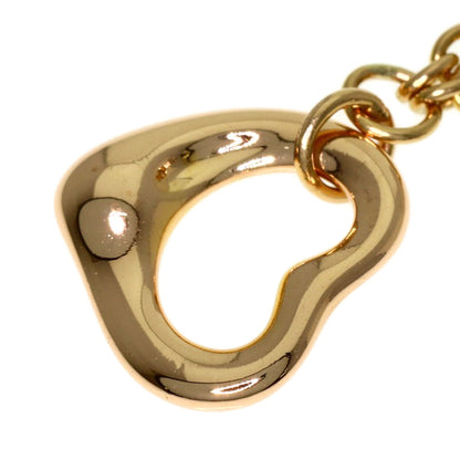 TIFFANY&Co. Open heart Bracelet K18 Pink Gold Ladies [Used]
