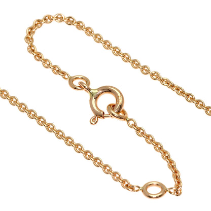 HERMES Amulet Diamond Necklace K18 Pink Gold Ladies [Used]