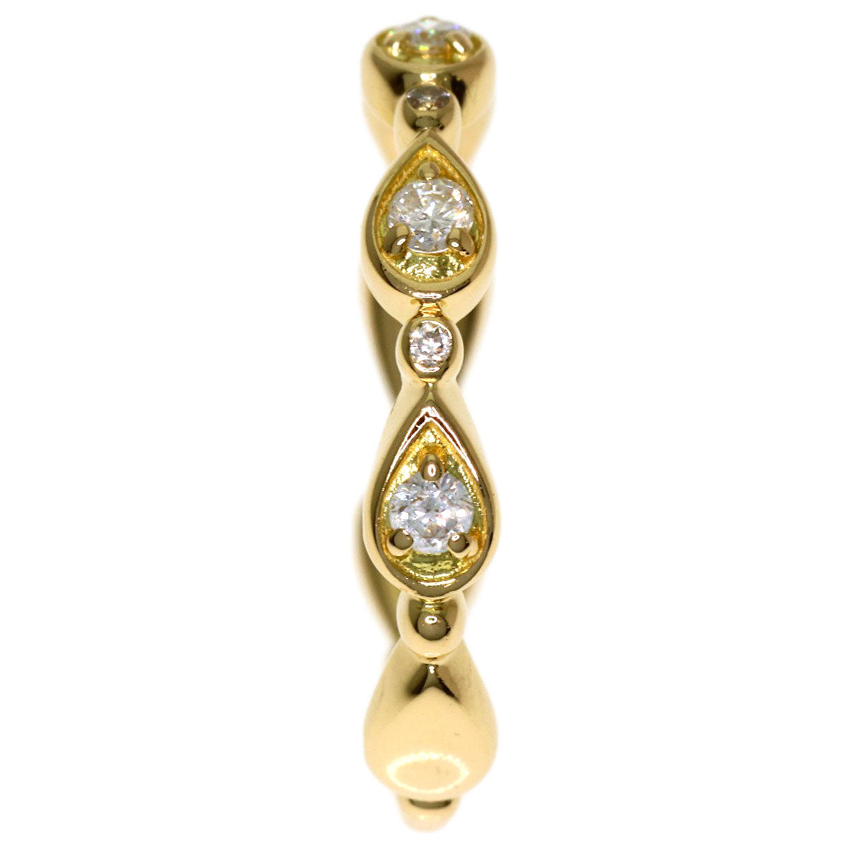 CELINE Diamond Ring K18 Yellow Gold Ladies [Used]