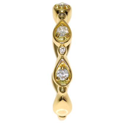 CELINE Diamond Ring K18 Yellow Gold Ladies [Used]