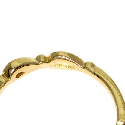 CELINE Diamond Ring K18 Yellow Gold Ladies [Used]