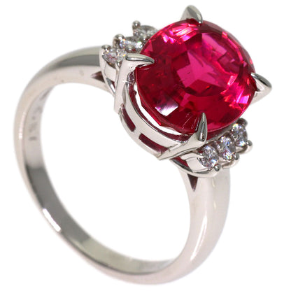 TASAKI Ruberite diamond Ring Platinum PT900 Ladies [Used]
