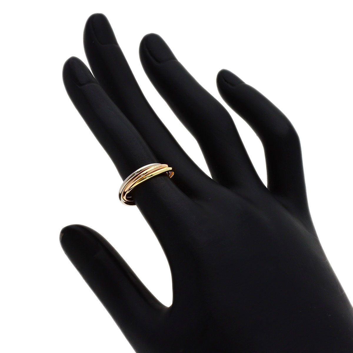 CARTIER Trinity XS #47 Ring K18 Yellow Gold K18 White GoldLadies [Used]