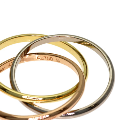 CARTIER Trinity XS #47 Ring K18 Yellow Gold K18 White GoldLadies [Used]