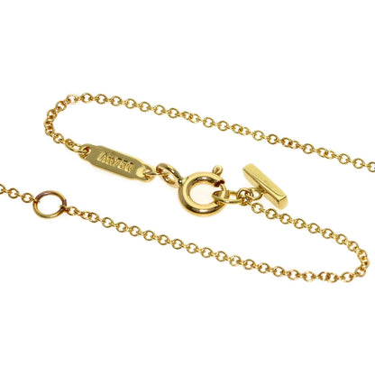 TIFFANY&Co. T smile small Necklace K18 Yellow Gold Ladies [Used]
