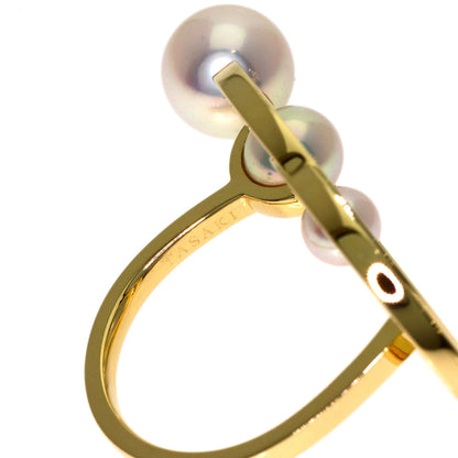 TASAKI Cosmic Pearl Pearl Ring K18 Yellow Gold Ladies [Used]