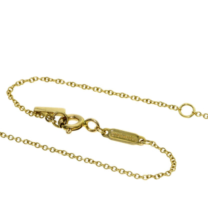 TIFFANY&Co. T smile small Necklace K18 Yellow Gold Ladies [Used]