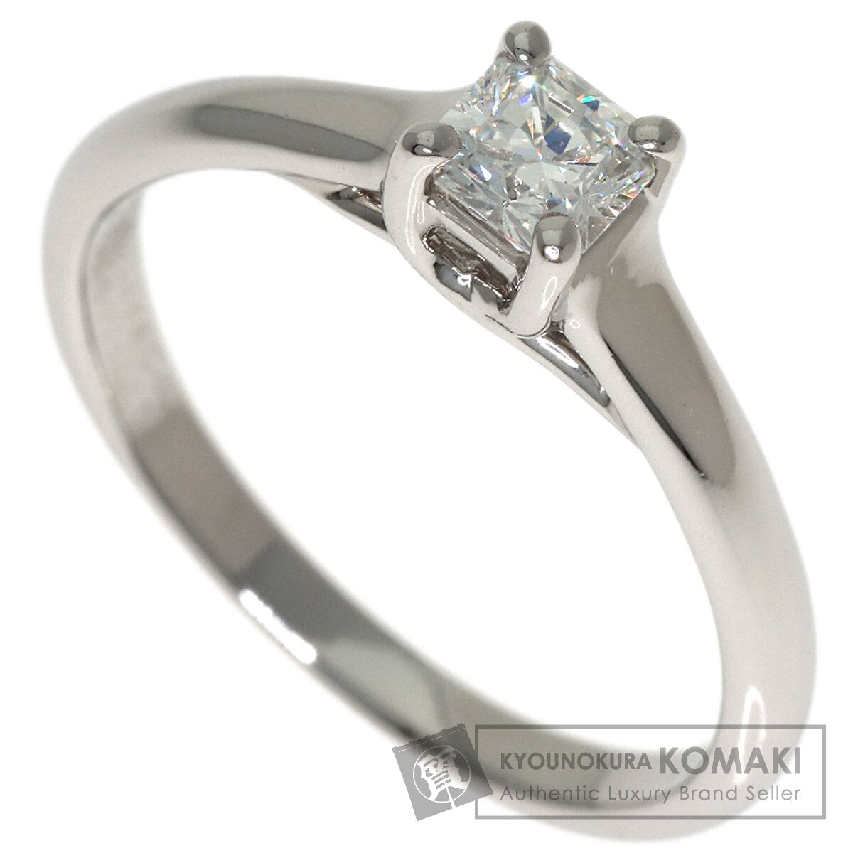 TIFFANY&Co. Lucida Diamond Ring Platinum PT950 Ladies [Used]