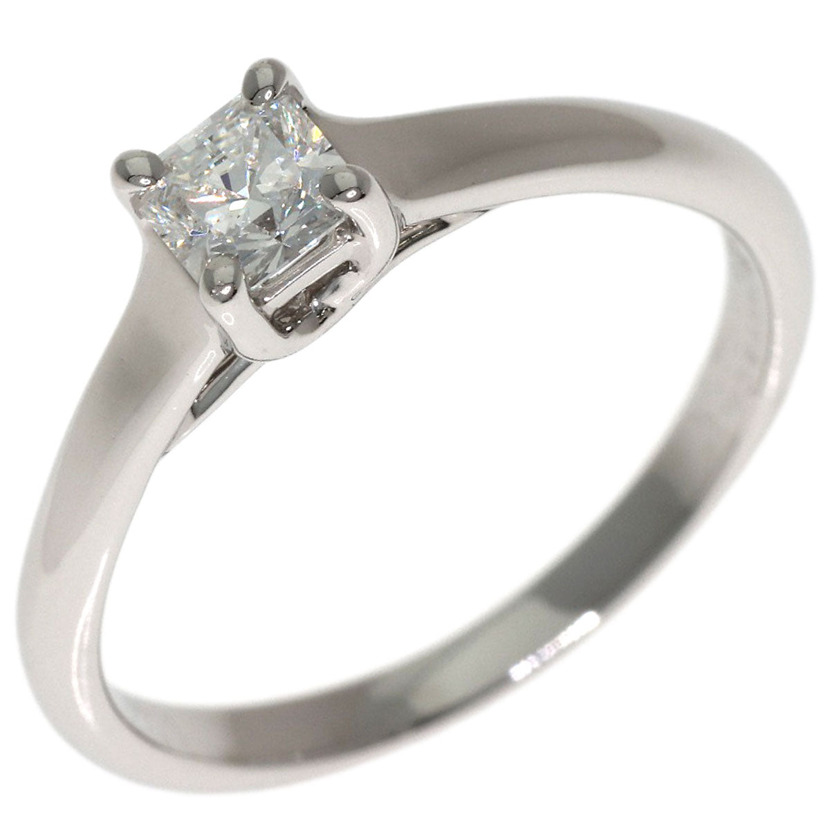 TIFFANY&Co. Lucida Diamond Ring Platinum PT950 Ladies [Used]