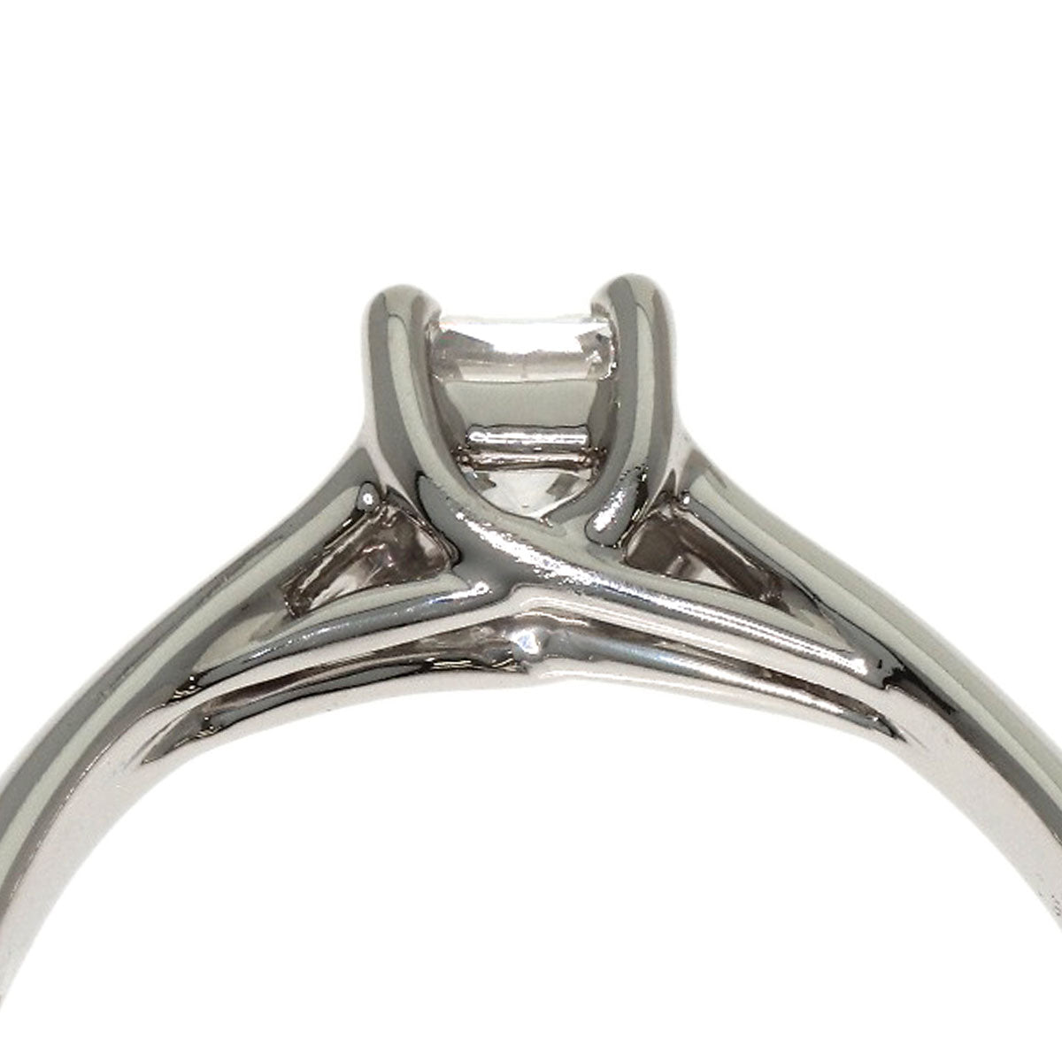 TIFFANY&Co. Lucida Diamond Ring Platinum PT950 Ladies [Used]