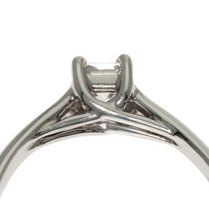 TIFFANY&Co. Lucida Diamond Ring Platinum PT950 Ladies [Used]