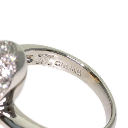 CELINE Diamond Ring K18 Yellow Gold PT900Ladies [Used]