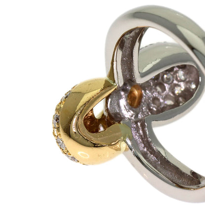 CELINE Diamond Ring K18 Yellow Gold PT900Ladies [Used]