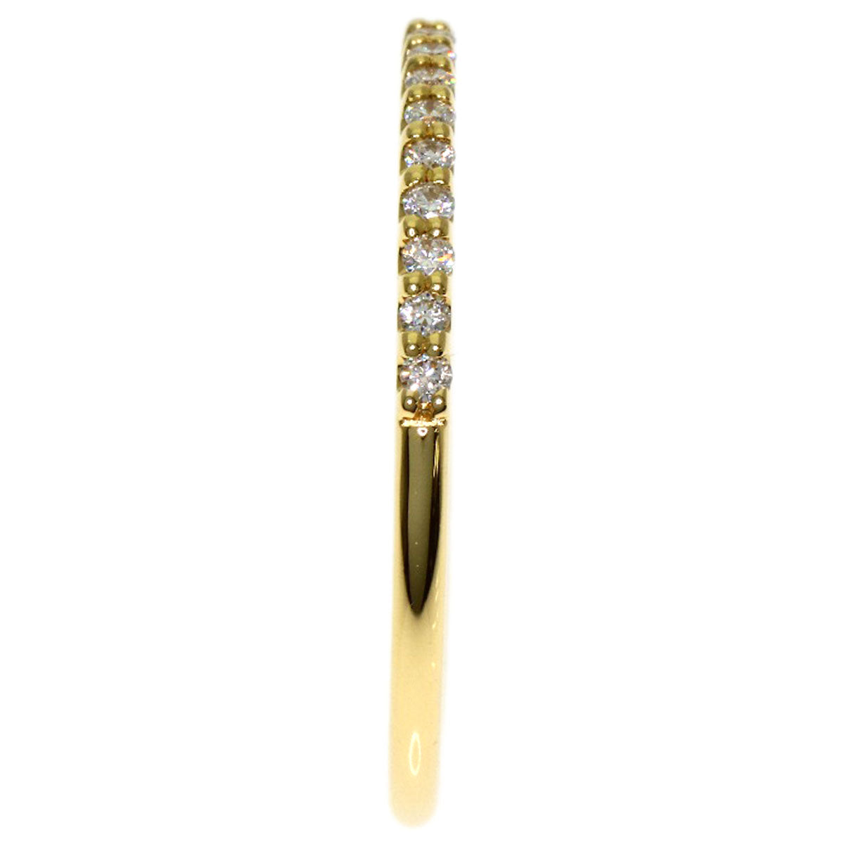 Ponte Vecchio Diamond Ring K18 Yellow Gold Ladies [Used]