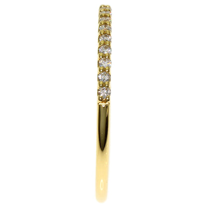 Ponte Vecchio Diamond Ring K18 Yellow Gold Ladies [Used]