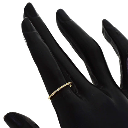 Ponte Vecchio Diamond Ring K18 Yellow Gold Ladies [Used]
