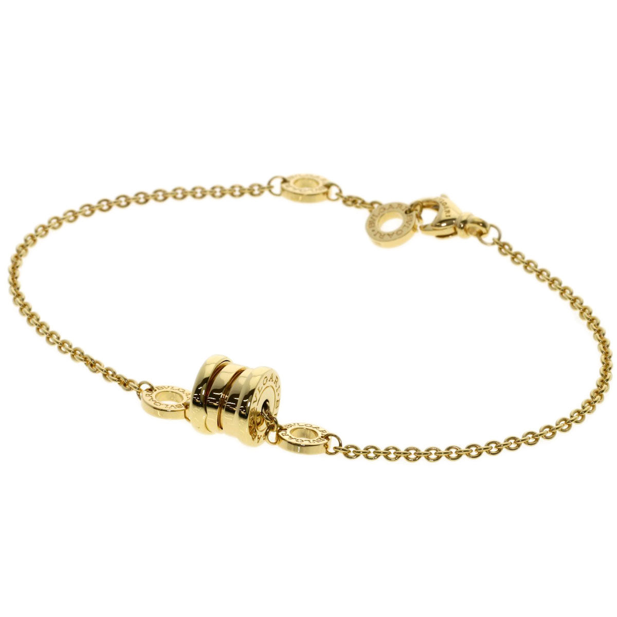 BVLGARI B.zero1 element Bracelet K18 Yellow Gold Ladies [Used]