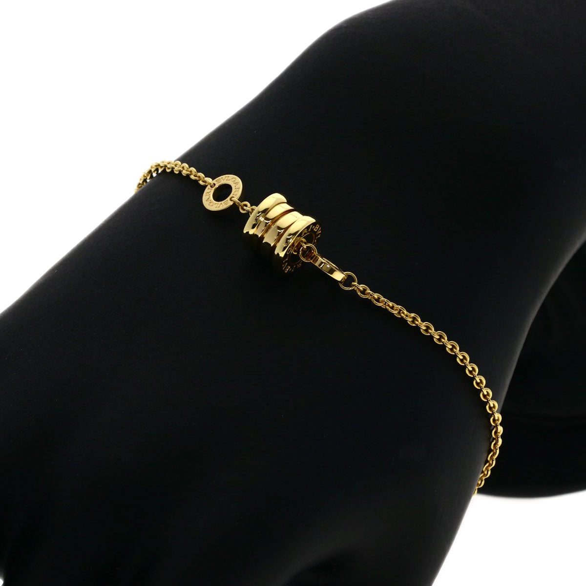 BVLGARI B.zero1 element Bracelet K18 Yellow Gold Ladies [Used]