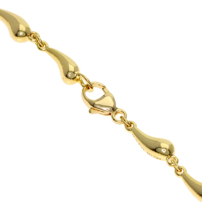 TIFFANY&Co. teardrop Necklace K18 Yellow Gold Ladies [Used]