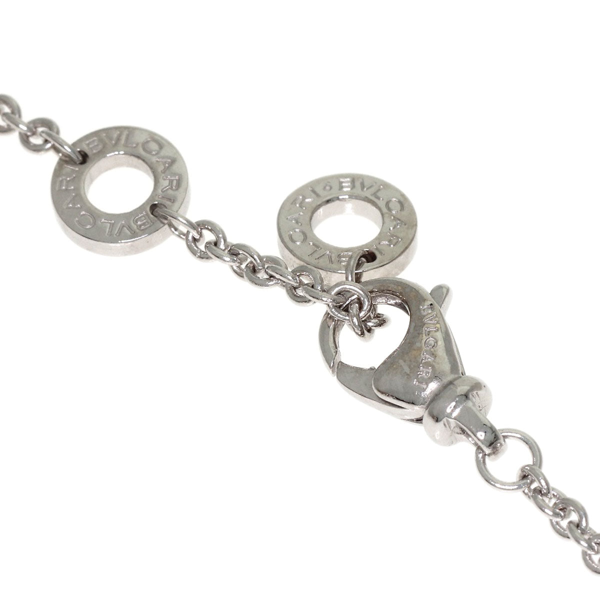 BVLGARI B.zero1 element Bracelet K18 White Gold Ladies [Used]