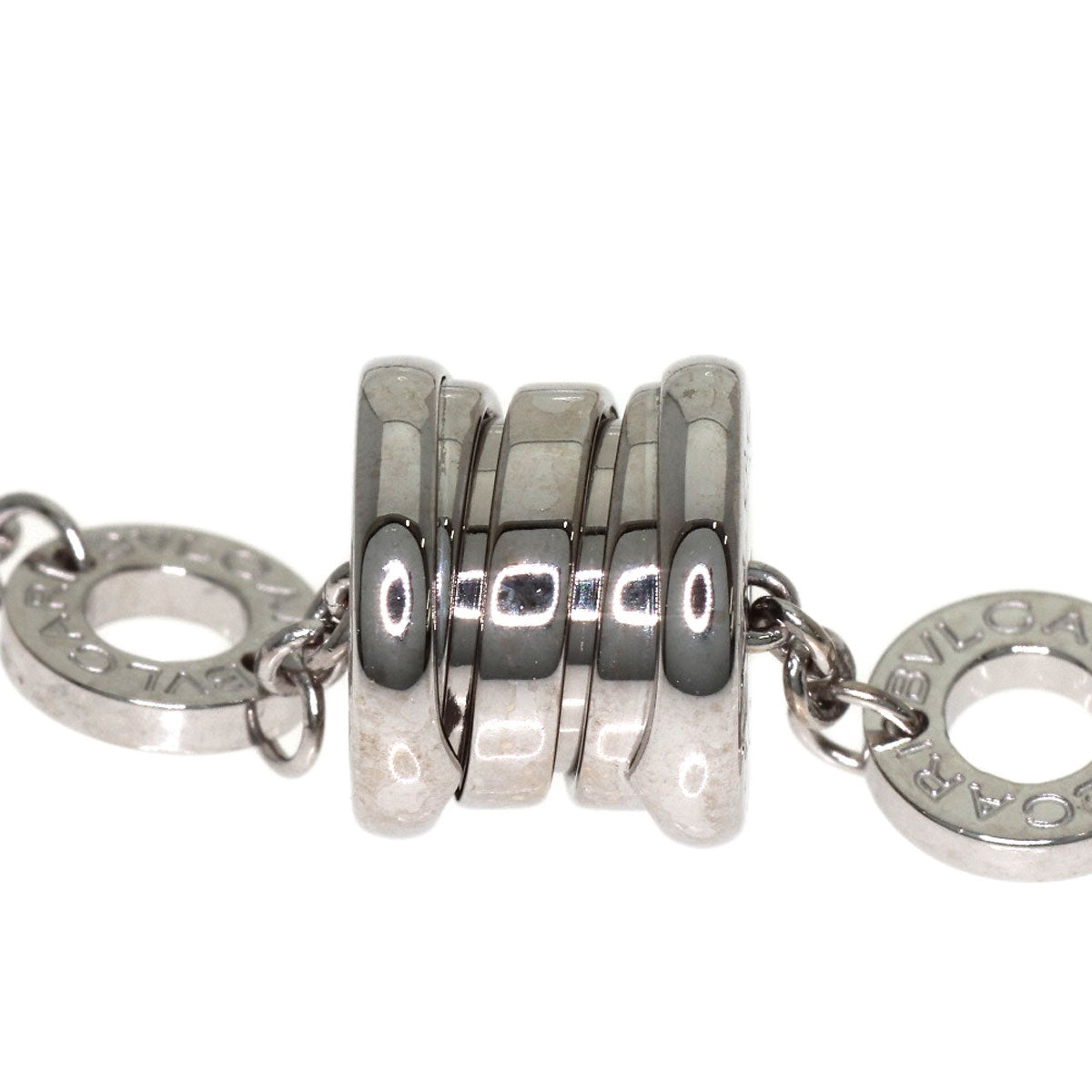 BVLGARI B.zero1 element Bracelet K18 White Gold Ladies [Used]