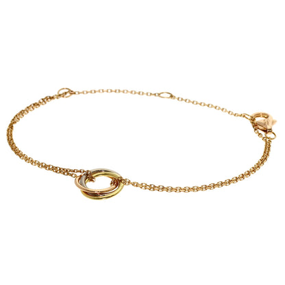 CARTIER Trinity Bracelet K18 Yellow Gold K18 White GoldLadies [Used]