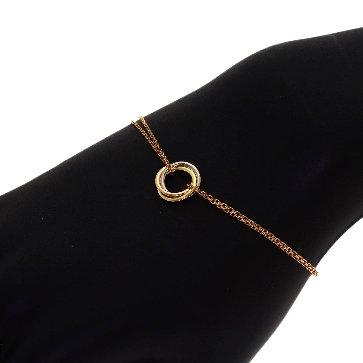 CARTIER Trinity Bracelet K18 Yellow Gold K18 White GoldLadies [Used]