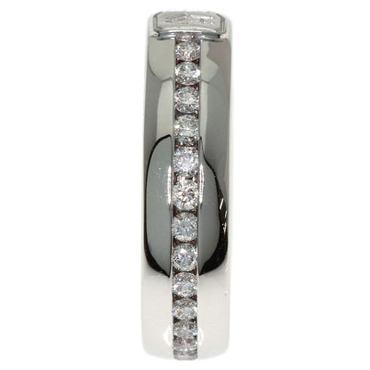 HARRY WINSTON HW Logo Diamond Ring K18 White Gold Ladies [Used]