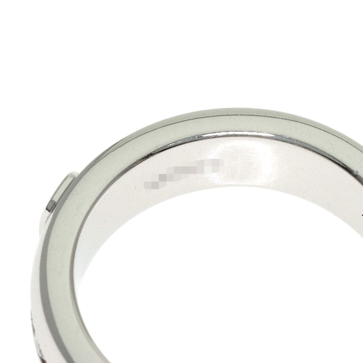 HARRY WINSTON HW Logo Diamond Ring K18 White Gold Ladies [Used]