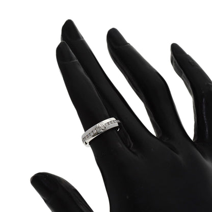 HARRY WINSTON HW Logo Diamond Ring K18 White Gold Ladies [Used]