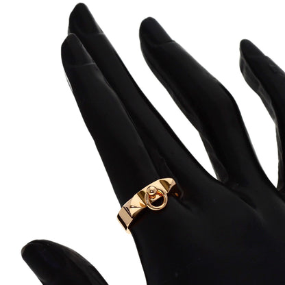 HERMES Collier de Chien PM #53 Ring K18 Pink Gold Ladies [Used]