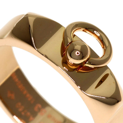 HERMES Collier de Chien PM #53 Ring K18 Pink Gold Ladies [Used]