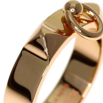 HERMES Collier de Chien PM #53 Ring K18 Pink Gold Ladies [Used]