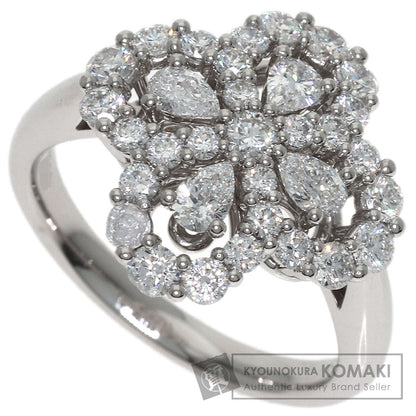 HARRY WINSTON Mini Loop Full Motif Ring with Diamonds Ring Platinum PT950 Ladies [Used]
