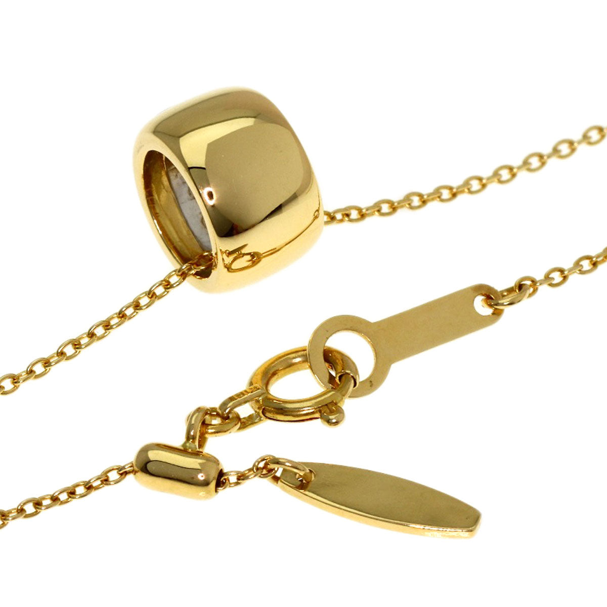 4℃ Diamond Necklace K18 Yellow Gold PT950Ladies [Used]