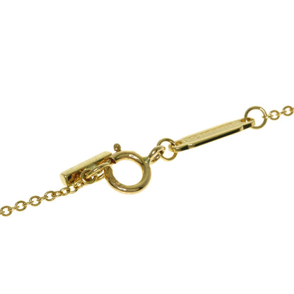 TIFFANY&Co. T Smile Mini Necklace K18 Yellow Gold Ladies [Used]