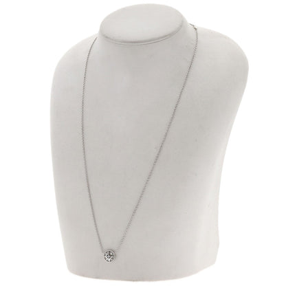 Dior Rose Devan Diamond Small Necklace K18 White Gold Ladies [Used]