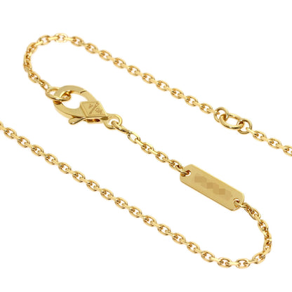 Van Cleef & Arpels Vintage Alhambra Shell Necklace K18 Yellow Gold Ladies [Used]